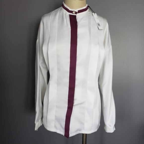 Elie Tahari Tops - NWT Elie Tahari button down shirt sz L